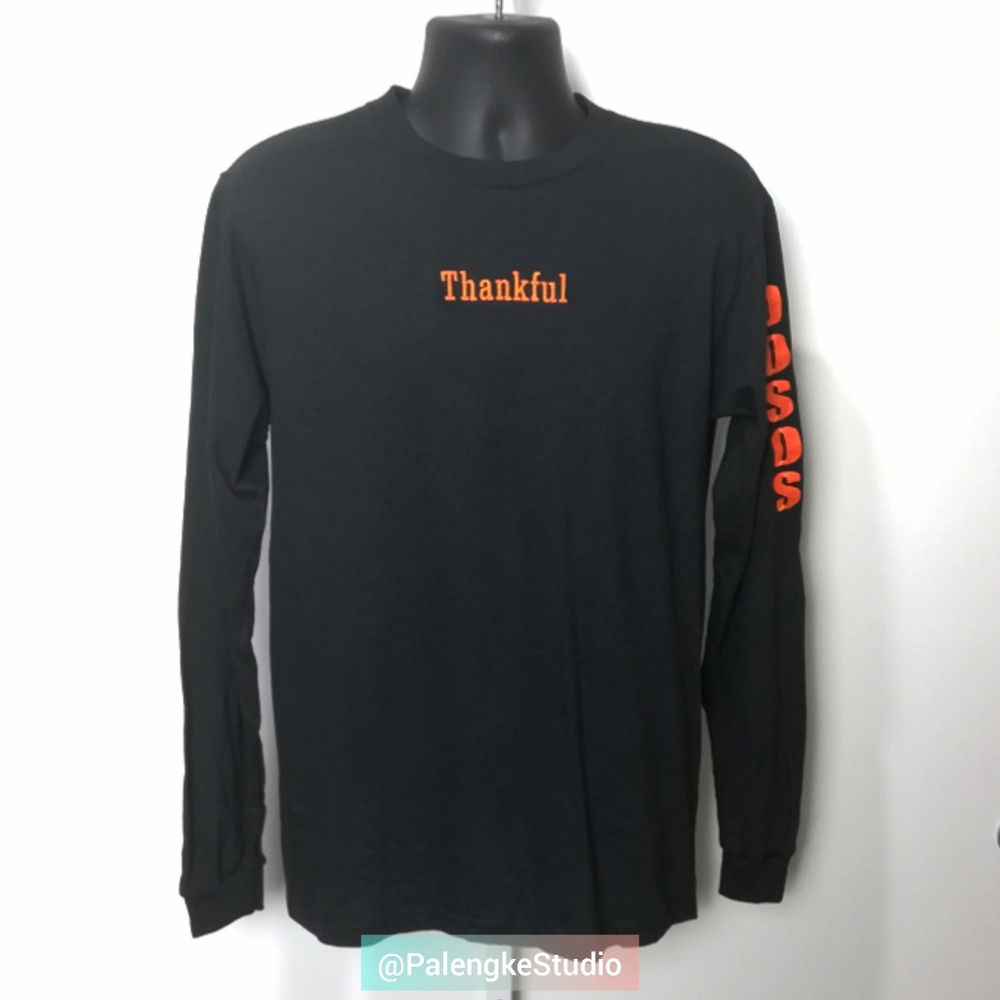 Thankful Long Sleeve Tee by DOSOS